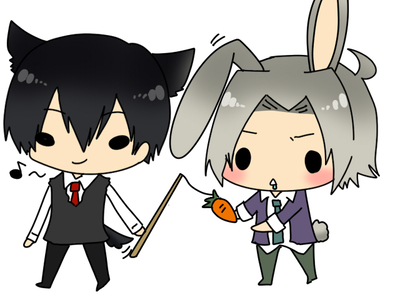狼ヒバ×うさ獄