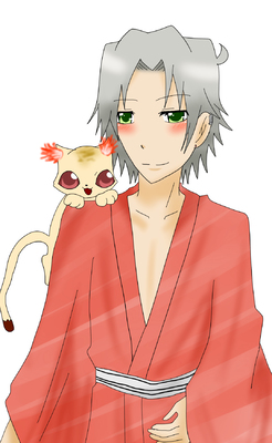 24獄寺と瓜