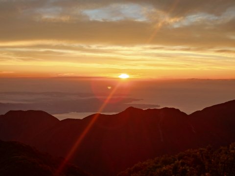 7月月例登山　『由布岳　御来光登山』報告画像