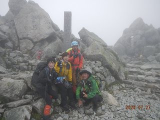 大日岳・奥大日・雄山（2026/7/25～7/27画像