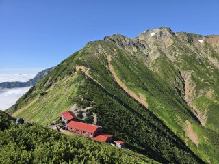 唐松五竜縦走画像