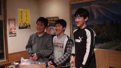 雫石Ｊｒ6年生を送る会及び慰労会