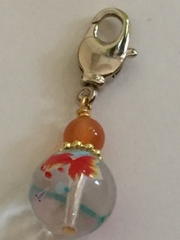 プリントストーン金魚