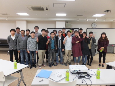2016.10.31 理工学部への短期留学生との交流