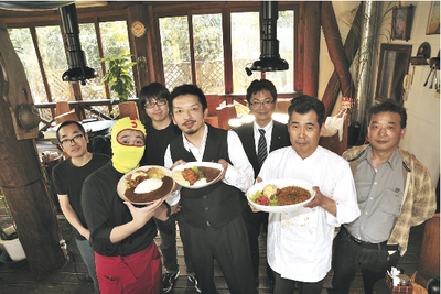 カレー街道開通式