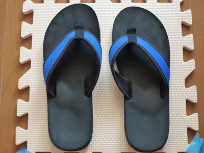 Flip Flops_Black＆Blue-1
