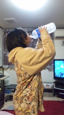I love らっぱ飲み
